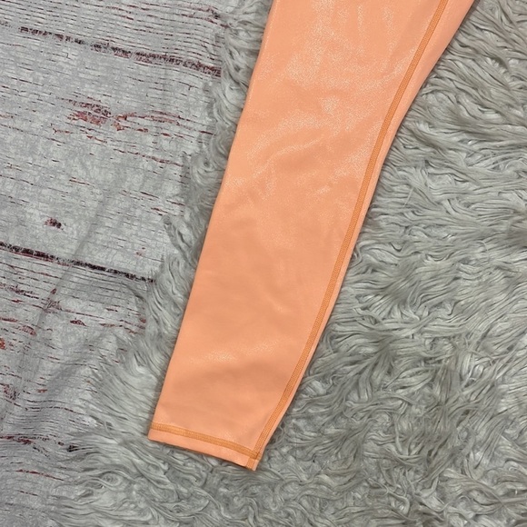 IVL Collective Peach Liquid Shine High Rise Leggings - Picture 9 of 11